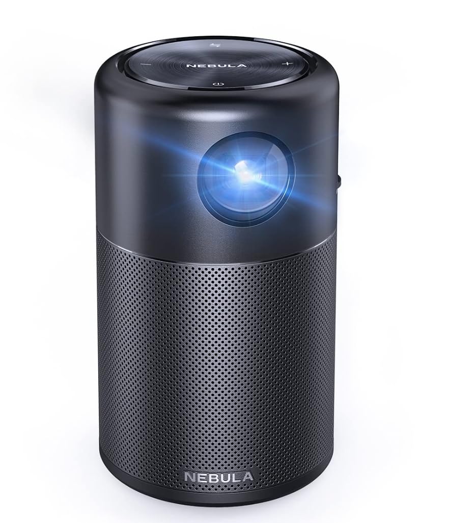 NEBULA Capsule Air Google TV Projector, Officially Licensed